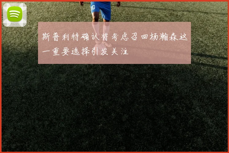 斯普利特确认将考虑召回杨瀚森这一重要选择引发关注
